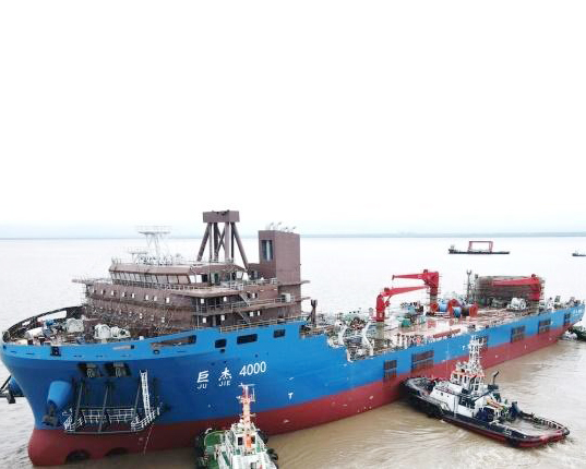 2022年浙江巨杰  4000t全回转起重船