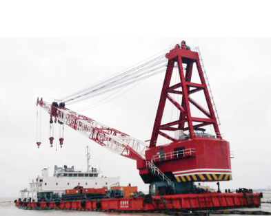 2017年上海晟敏海洋建造 500t 打捞起重船