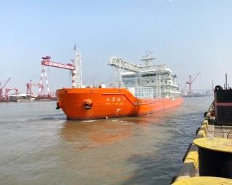 2018年南通通宝船厂建造 76m铺缆船 船东：上海锋璟船务